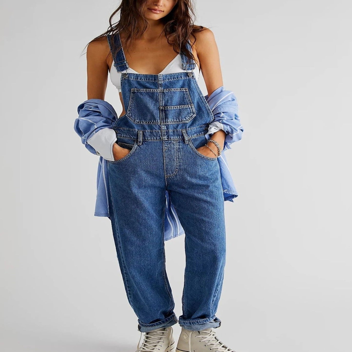 VierraSol | Pantalones de Mezclilla para Mujeres con Corte Relajado
