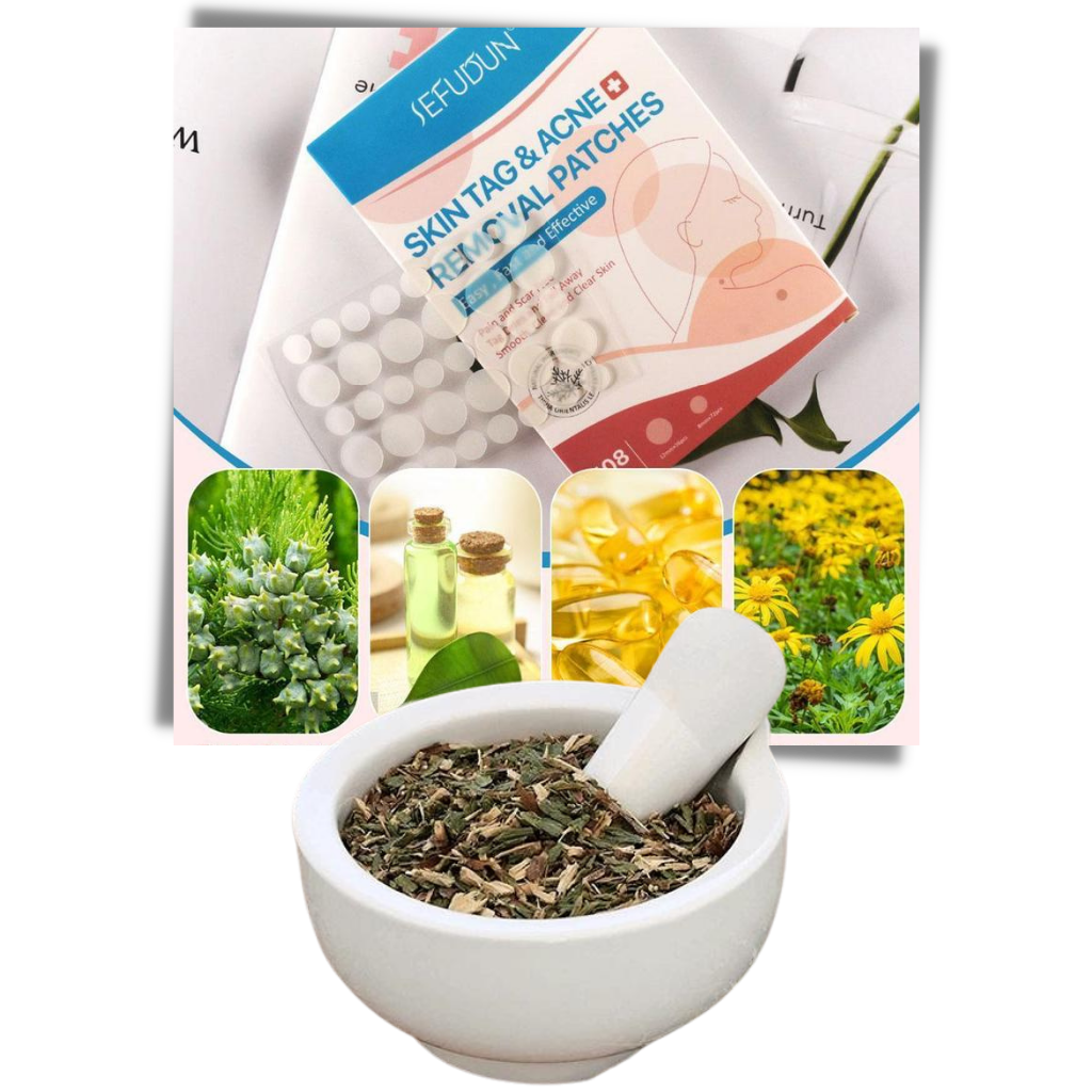VierraSol | Parche para la piel - ¡Elimina lunares y verrugas de forma natural!
