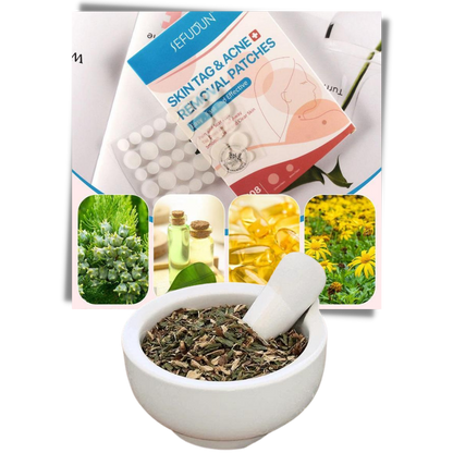 VierraSol | Parche para la piel - ¡Elimina lunares y verrugas de forma natural!