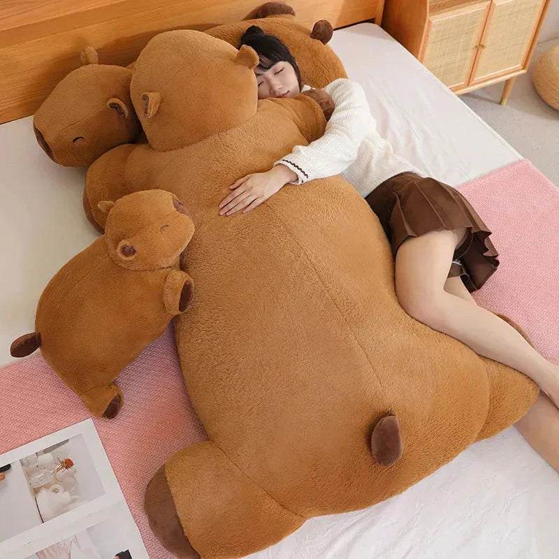 VierraSol | Peluches de Compañero de Abrazo de Capibara Gigante