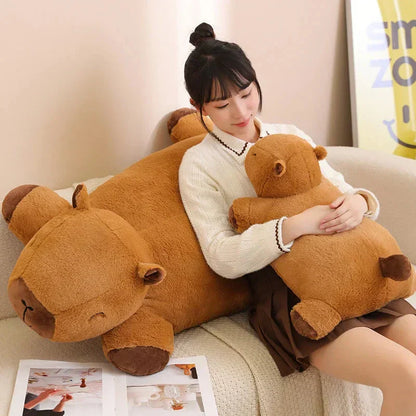 VierraSol | Peluches de Compañero de Abrazo de Capibara Gigante