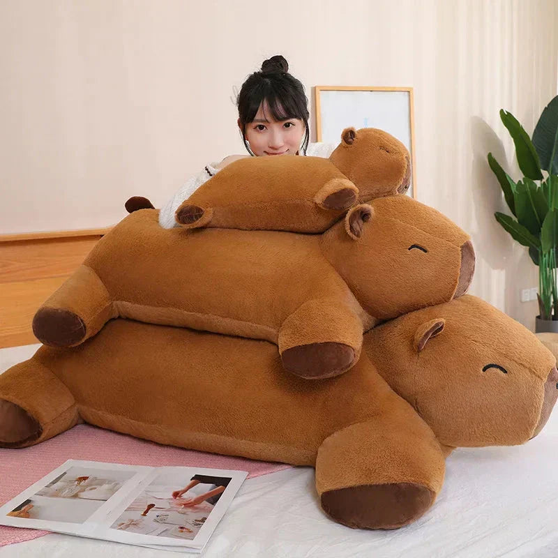 VierraSol | Peluches de Compañero de Abrazo de Capibara Gigante