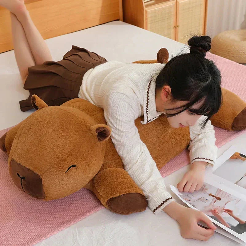 VierraSol | Peluches de Compañero de Abrazo de Capibara Gigante
