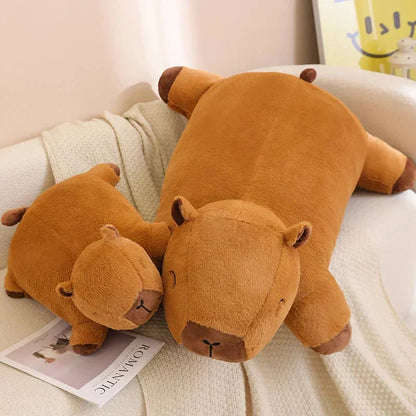 VierraSol | Peluches de Compañero de Abrazo de Capibara Gigante