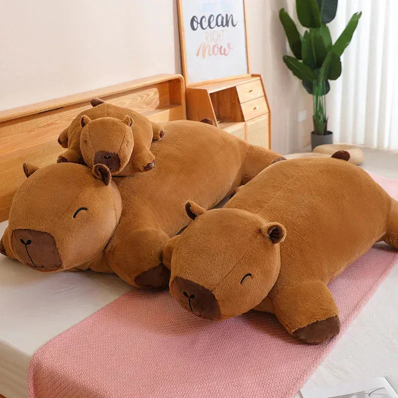 VierraSol | Peluches de Compañero de Abrazo de Capibara Gigante