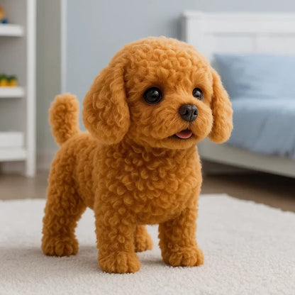 VierraSol | Perro Robot Interactivo de Peluche AI Realista