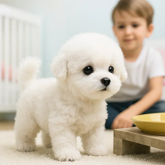 VierraSol | Perro Robot Interactivo de Peluche AI Realista