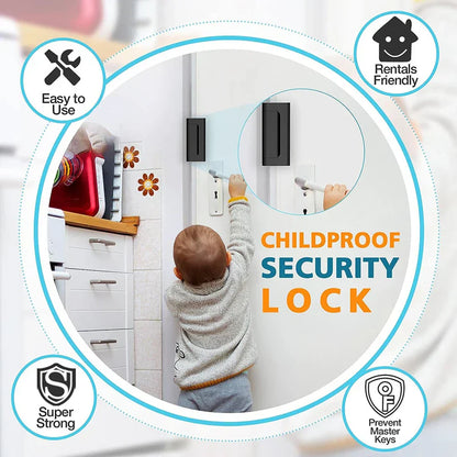 VierraSol | Pestillo de Seguridad a Prueba de Niños contra Robos