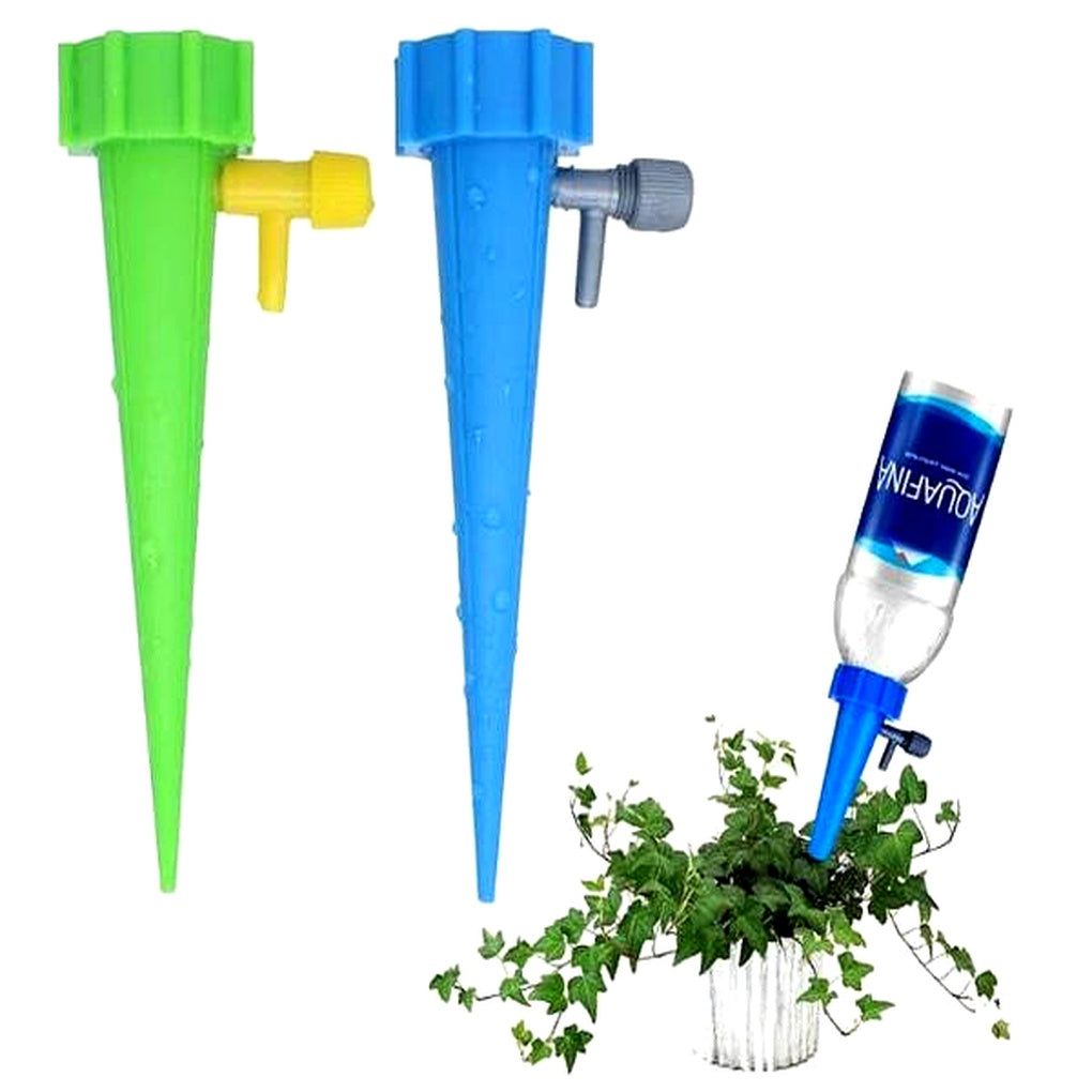 VierraSol | Picos Automáticos de Riego para Plantas - Ayuda de Jardinería de Flujo Ajustable