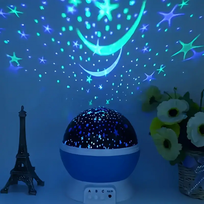 VierraSol | Proyector de Estrellas Luz Nocturna | Proyección de Cielo Relajante con Música