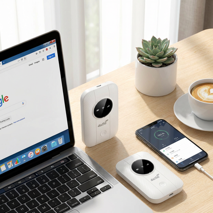 VierraSol | Punto de Acceso WiFi 4G Portátil - Sin Suscripción