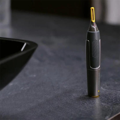 VierraSol | Recortadora de Precisión Ultra Fina | Cuchillas de Micro-Oscilación | Tecnología de Acero Inoxidable de Titanio | Iluminación LED Integrada | Diseño Ergonómico