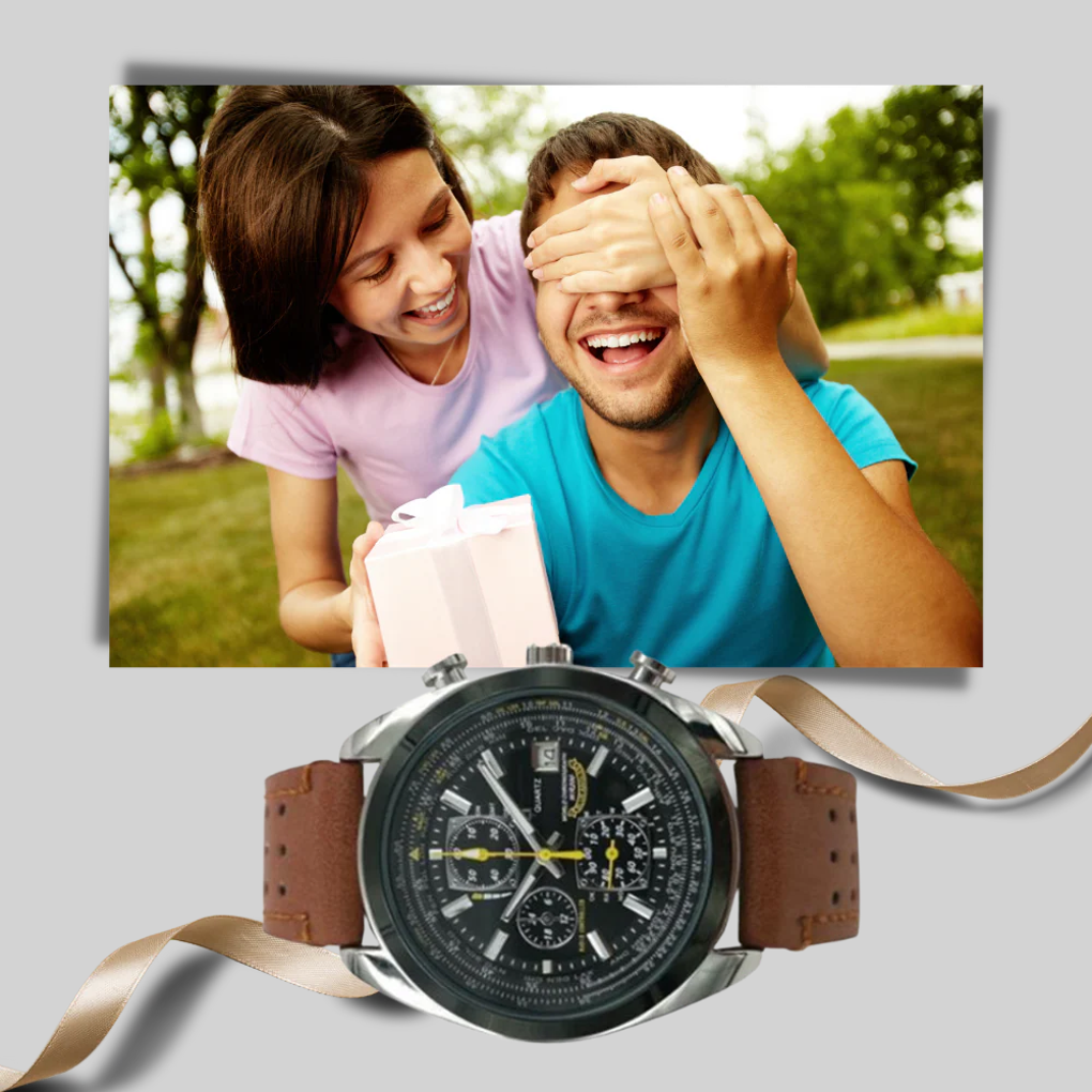 VierraSol | Reloj Cronógrafo Impermeable para Hombre