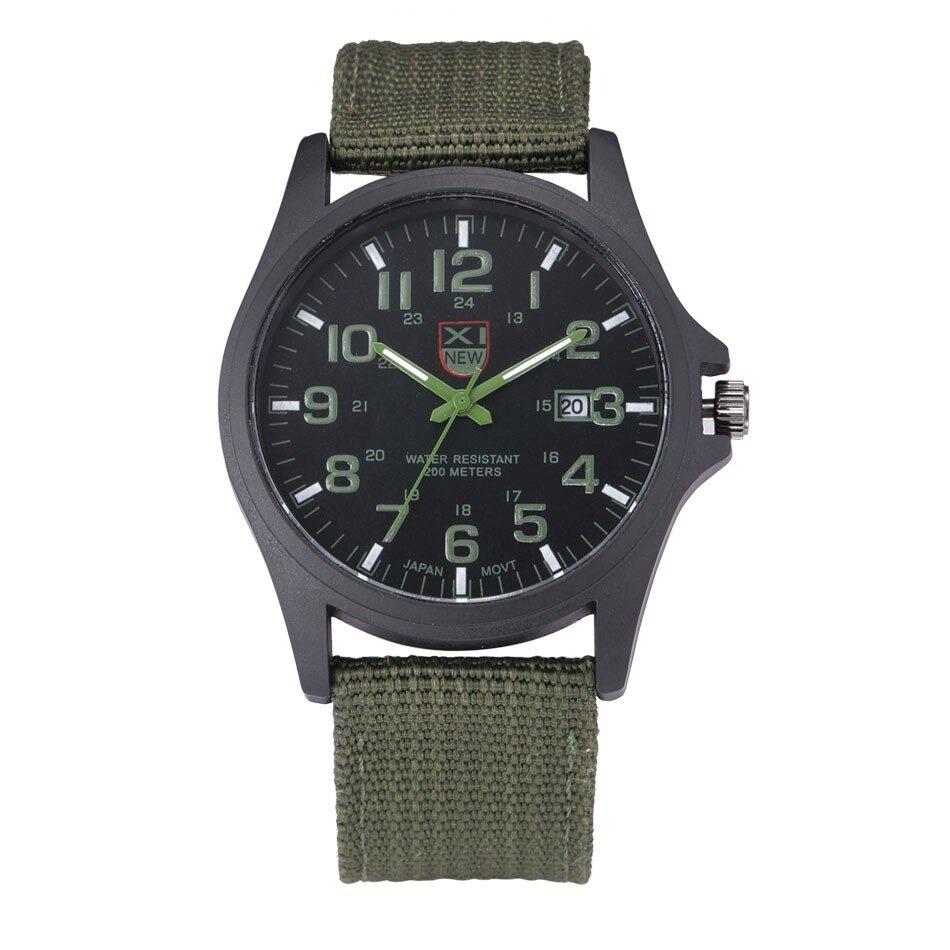 VierraSol | Reloj de Campo Militar para Hombre con Esfera Luminosa
