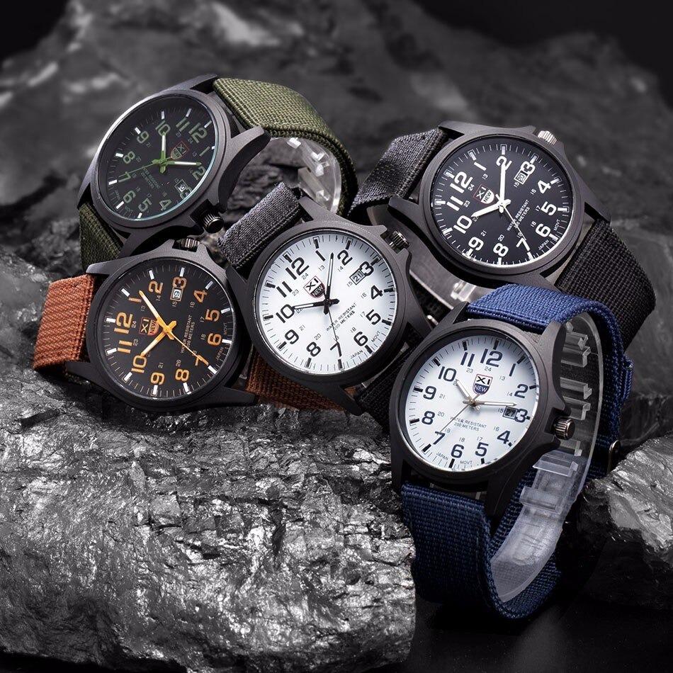 VierraSol | Reloj de Campo Militar para Hombre con Esfera Luminosa
