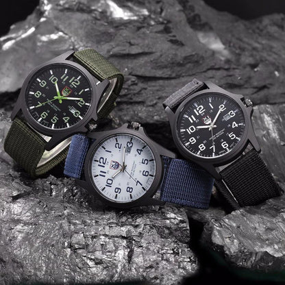 VierraSol | Reloj de Campo Militar para Hombre con Esfera Luminosa