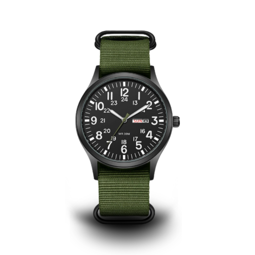 VierraSol | Reloj de Campo para Hombre con Esfera Luminosa