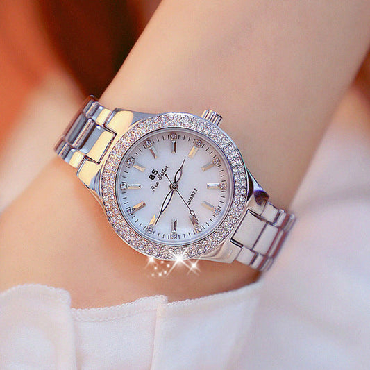 VierraSol | Reloj de Cuarzo de Acero Inoxidable Esmée para Mujeres 32mm Plata