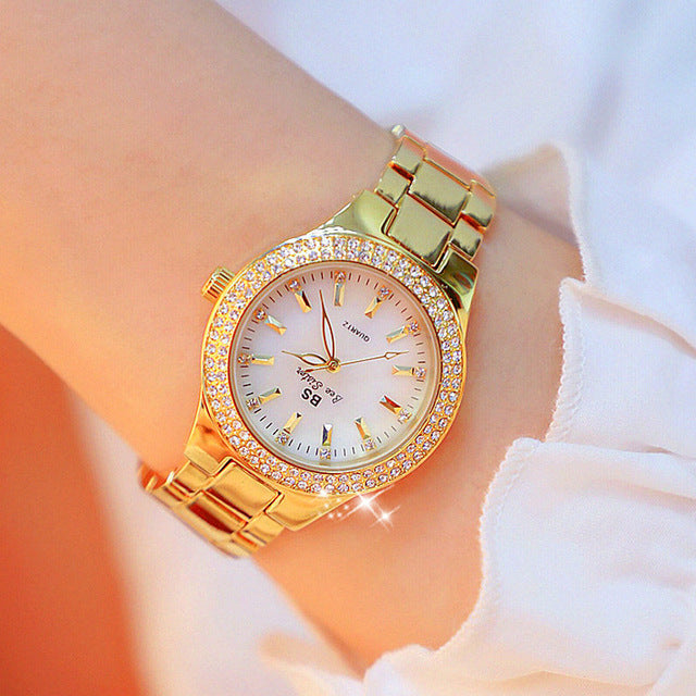 VierraSol | Reloj de Cuarzo de Acero Inoxidable Esmée para Mujeres 32mm Plata
