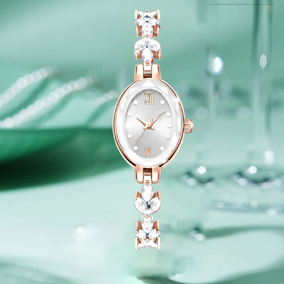 VierraSol | Reloj de cuarzo elegante y repelente al agua para mujeres