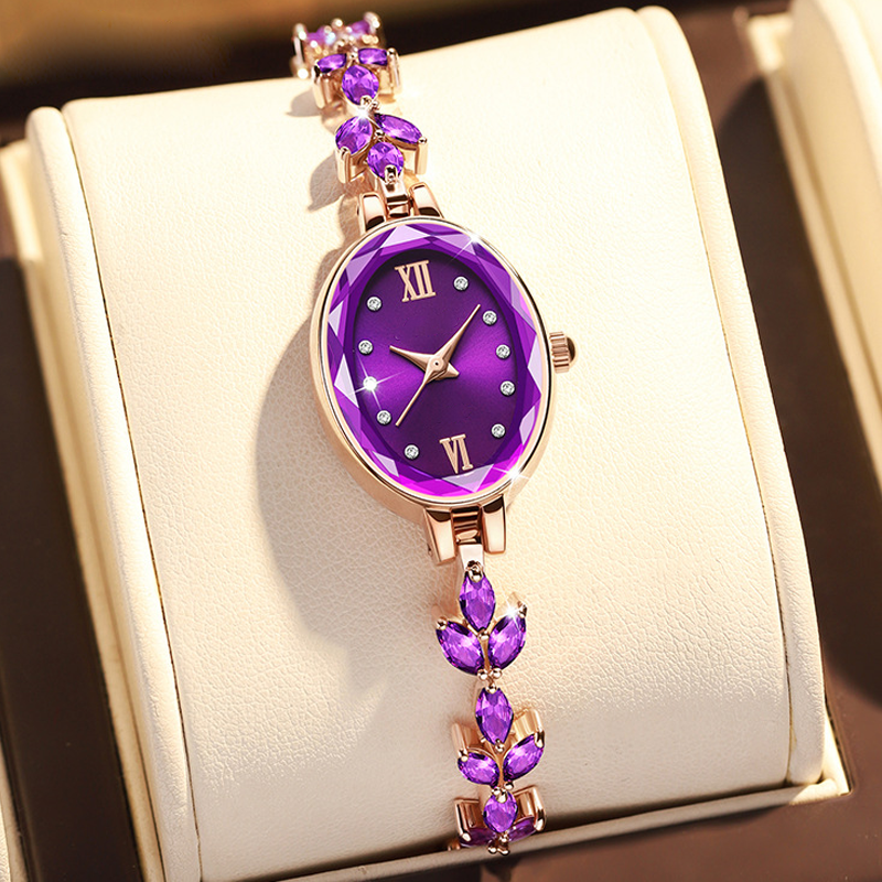 VierraSol | Reloj de cuarzo elegante y repelente al agua para mujeres