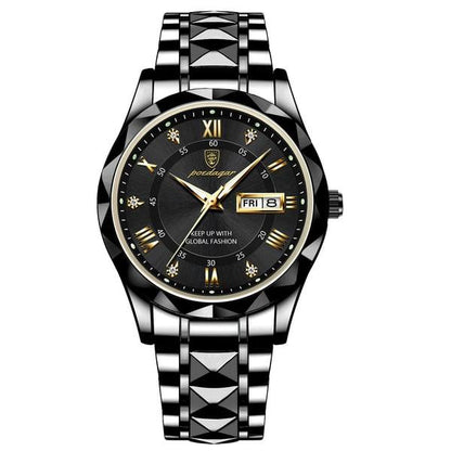 VierraSol | Reloj de lujo para hombres a prueba de agua de la mejor marca con función luminosa