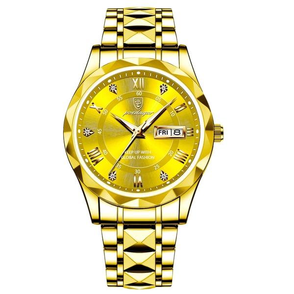 VierraSol | Reloj de lujo para hombres a prueba de agua de la mejor marca con función luminosa