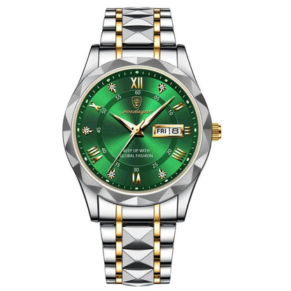 VierraSol | Reloj de lujo para hombres a prueba de agua de la mejor marca con función luminosa