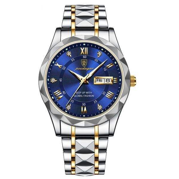 VierraSol | Reloj de lujo para hombres a prueba de agua de la mejor marca con función luminosa