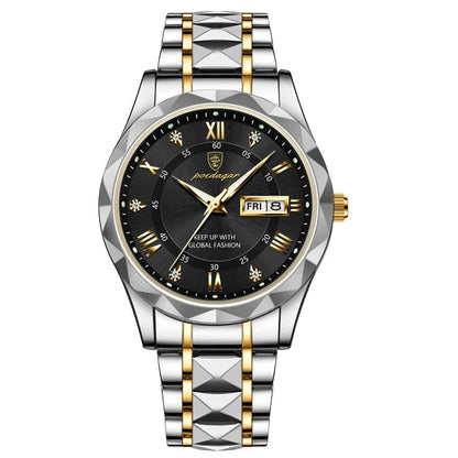 VierraSol | Reloj de lujo para hombres a prueba de agua de la mejor marca con función luminosa