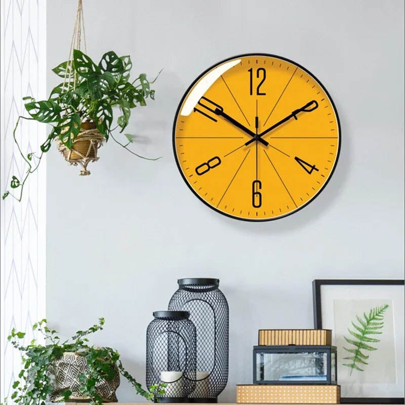 VierraSol | Reloj de Pared de Estilo Nórdico Moderno