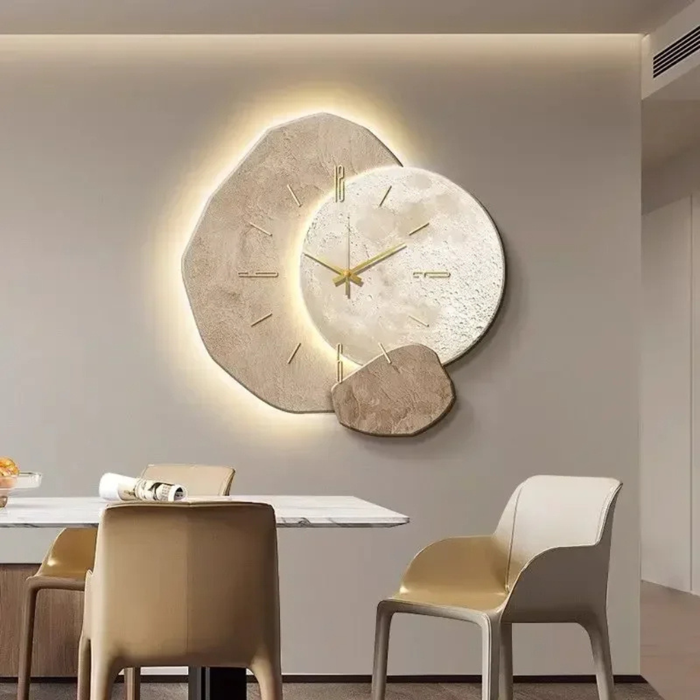 VierraSol | Reloj de Pared Iluminado Moderno