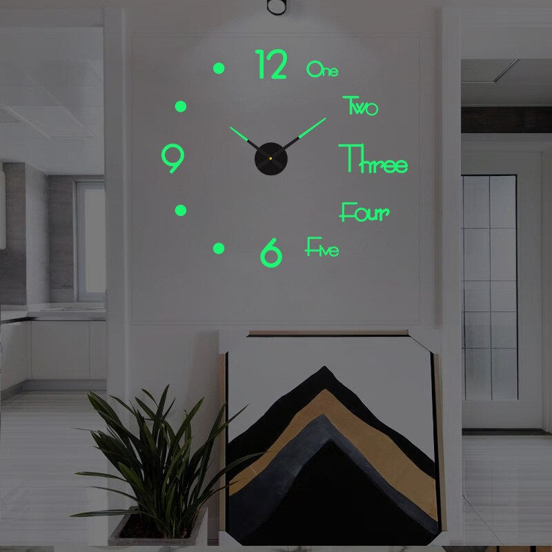 VierraSol | Reloj de Pared Moderno Sobredimensionado