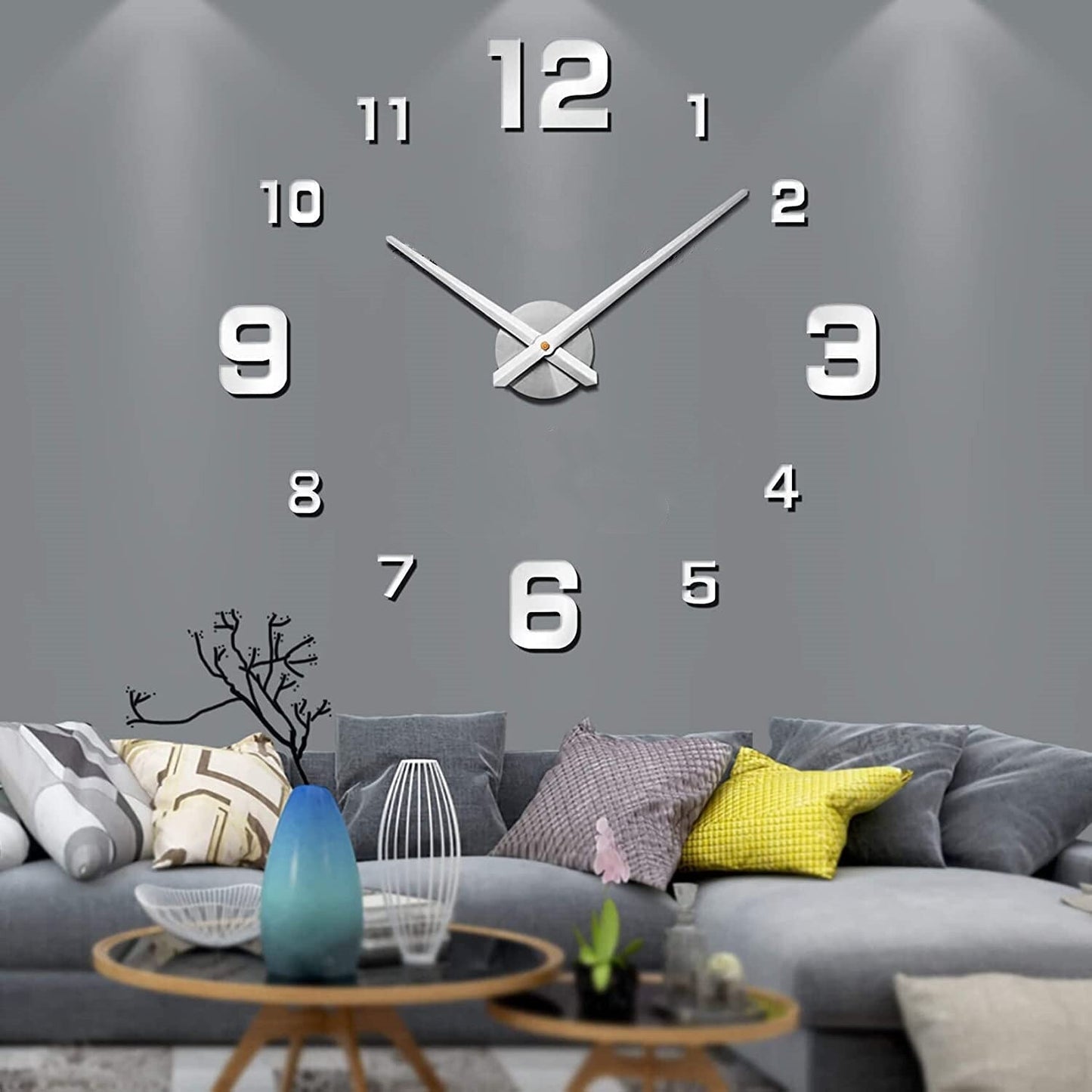 VierraSol | Reloj de Pared Moderno Sobredimensionado