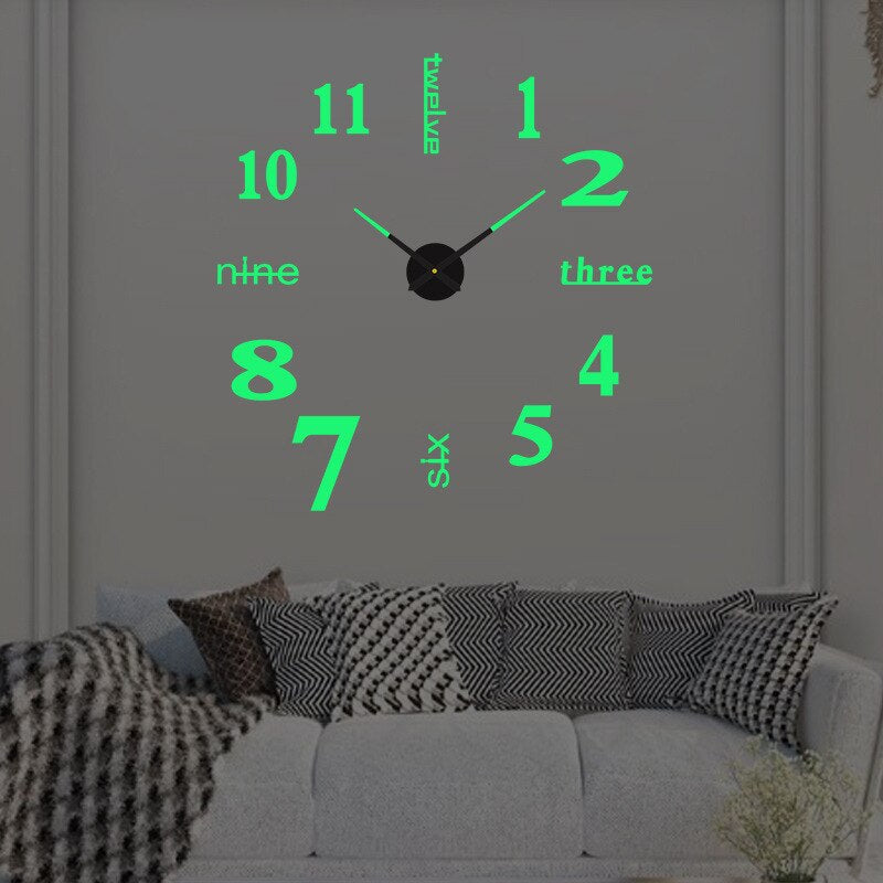 VierraSol | Reloj de Pared Moderno Sobredimensionado