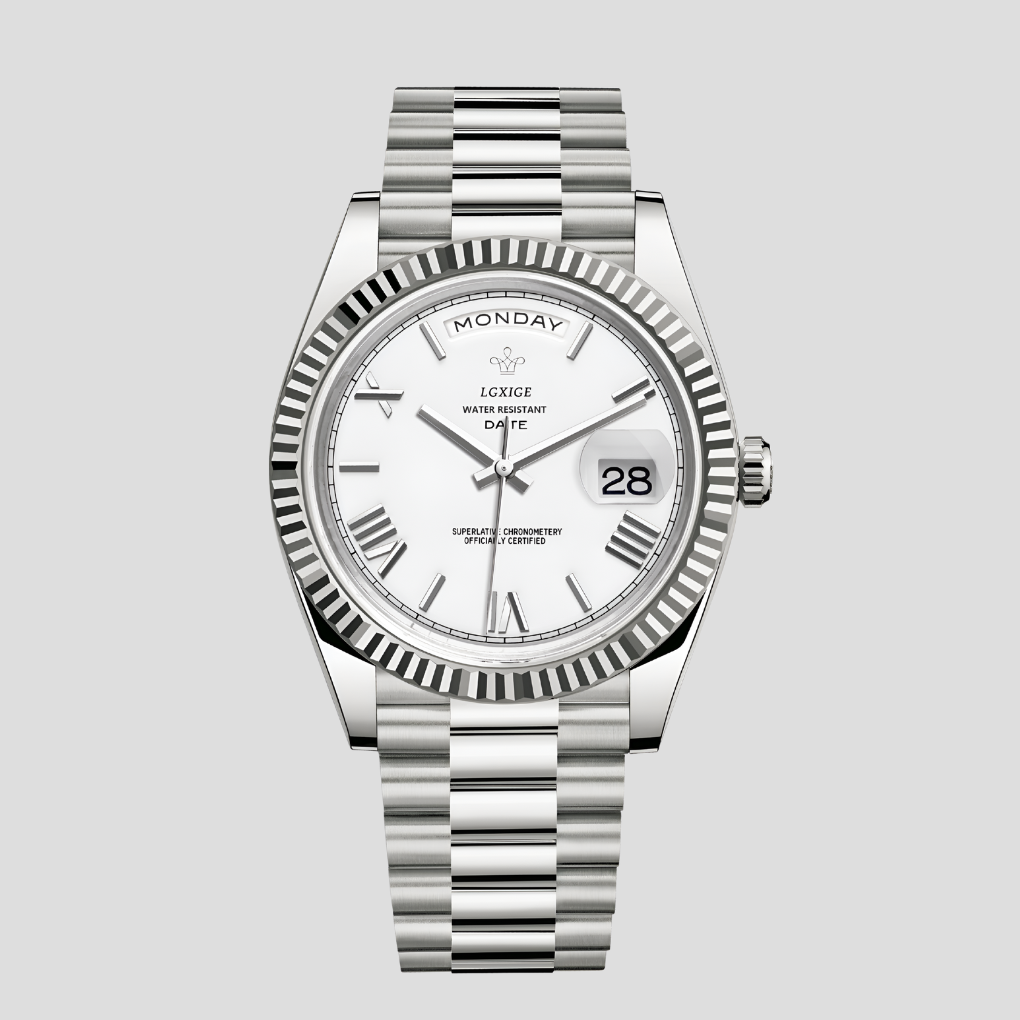 VierraSol | Reloj de Pulsera para Hombre con Números Romanos