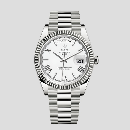 VierraSol | Reloj de Pulsera para Hombre con Números Romanos