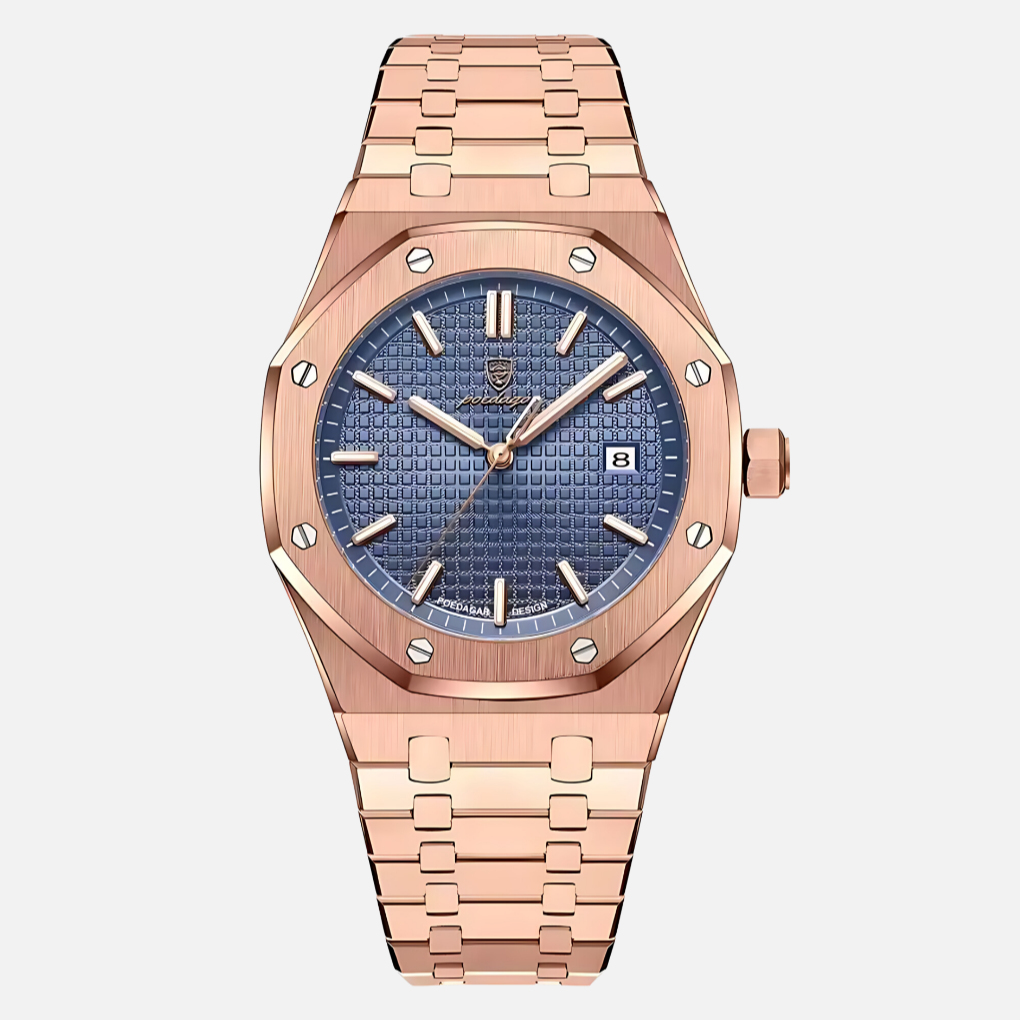 VierraSol | Reloj Deportivo Octagonal para Hombre con Esfera Texturizada
