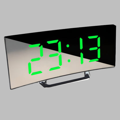 VierraSol | Reloj Despertador Digital Curvado con Función de Snooze
