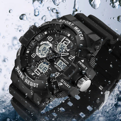 VierraSol | Reloj Digital Militar Impermeable de Alta Resistencia