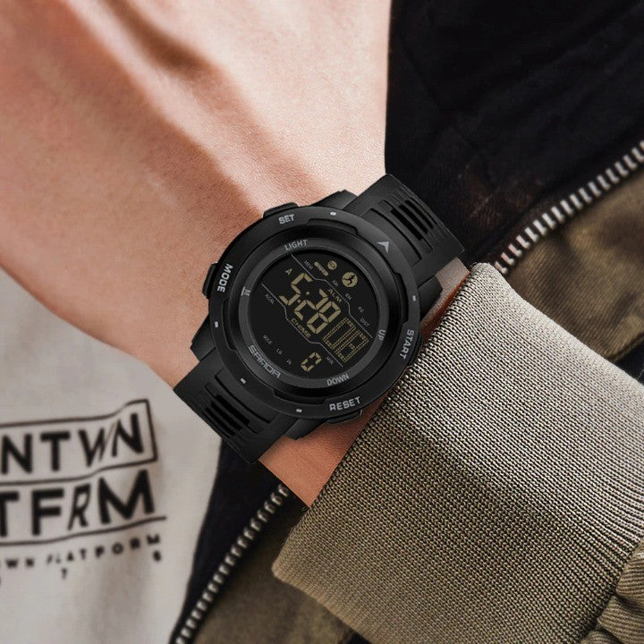 VierraSol | Reloj Digital Pedométrico Militar Impermeable