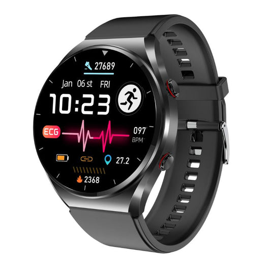 VierraSol | Reloj Inteligente de Salud Suga Pro con Monitoreo de Azúcar en Sangre, Presión Arterial, EKG/ECG y HRV