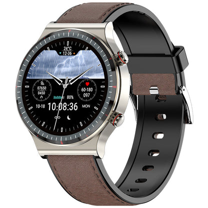 VierraSol | Reloj Inteligente Médico EKG | Certificado por CFDA | Biosensor de Alta Precisión de 512Hz | Monitoreo de SpO2 y Frecuencia Cardíaca | Análisis de Respiración Basado en IA | Impermeable IP67