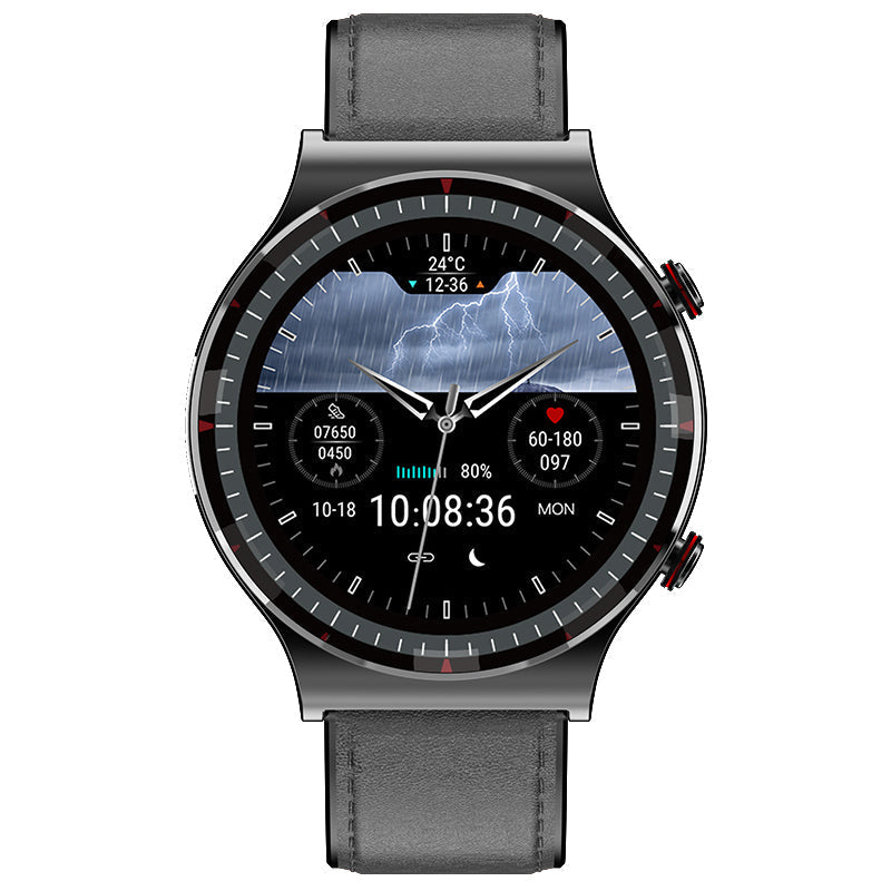 VierraSol | Reloj Inteligente Médico EKG | Certificado por CFDA | Biosensor de Alta Precisión de 512Hz | Monitoreo de SpO2 y Frecuencia Cardíaca | Análisis de Respiración Basado en IA | Impermeable IP67