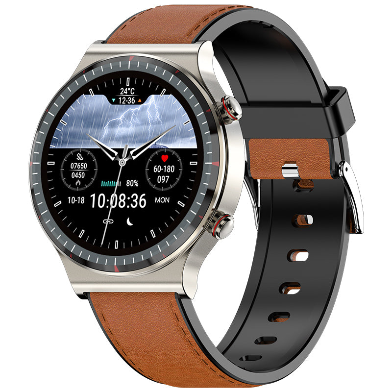 VierraSol | Reloj Inteligente Médico EKG | Certificado por CFDA | Biosensor de Alta Precisión de 512Hz | Monitoreo de SpO2 y Frecuencia Cardíaca | Análisis de Respiración Basado en IA | Impermeable IP67