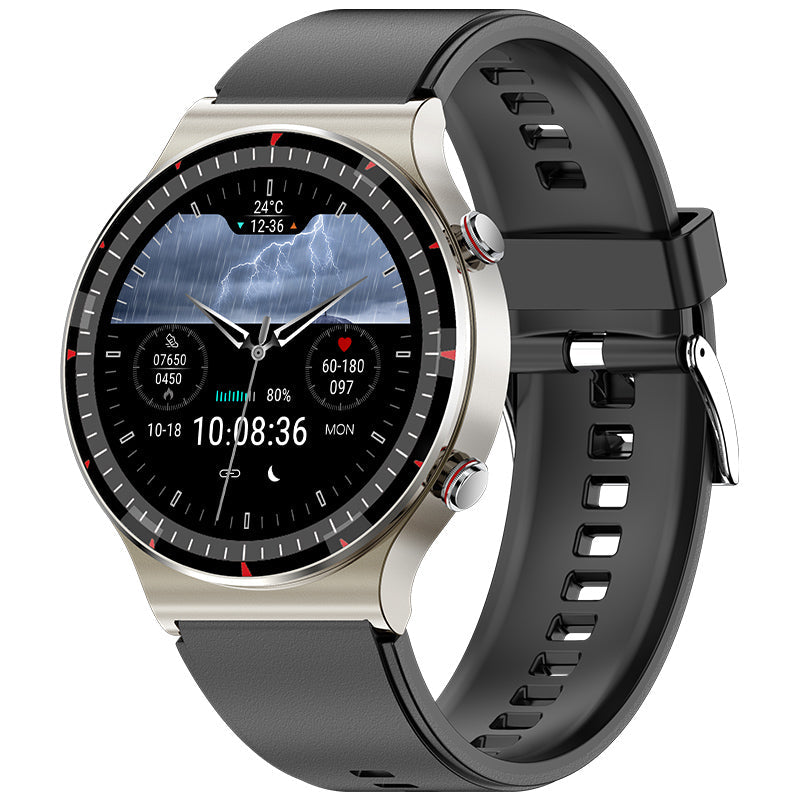 VierraSol | Reloj Inteligente Médico EKG | Certificado por CFDA | Biosensor de Alta Precisión de 512Hz | Monitoreo de SpO2 y Frecuencia Cardíaca | Análisis de Respiración Basado en IA | Impermeable IP67