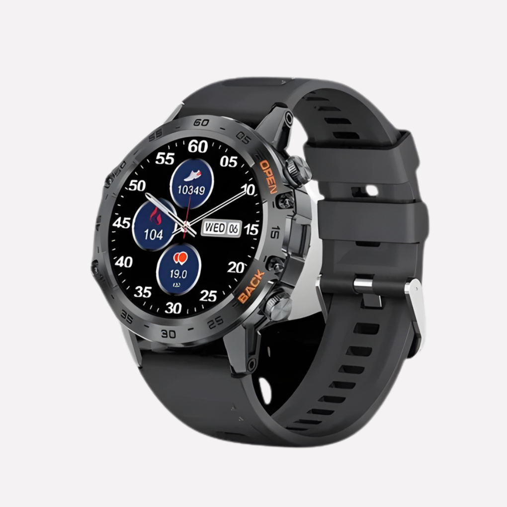 VierraSol | Reloj Inteligente para Hombre con Diseño Robusto