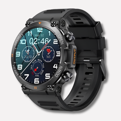 VierraSol | Reloj Inteligente para Hombre con Diseño Robusto