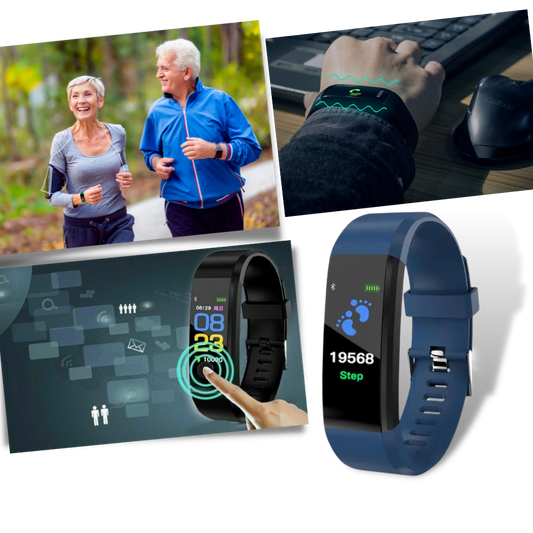 VierraSol | Reloj Inteligente para Personas Mayores | Frecuencia Cardíaca y Presión Arterial Siempre a la Vista