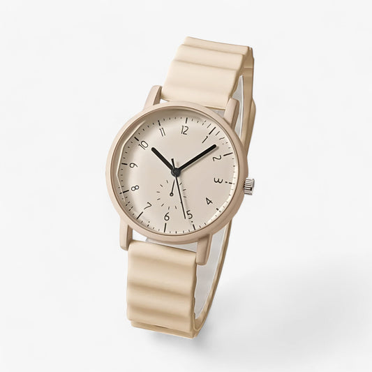 VierraSol | Reloj Jelly Mina – Reloj de Cuarzo Colorido con Elegante Correa de Silicona en Olas
